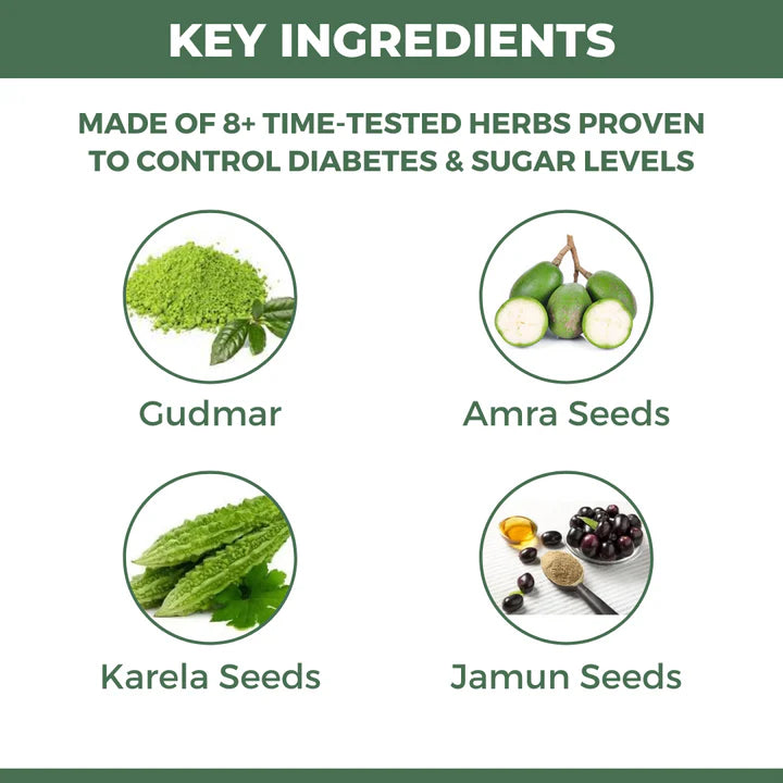 Ayurvedic Diabetes Control Medicine DME-6 | Natural Blood Sugar Support | CCRAS